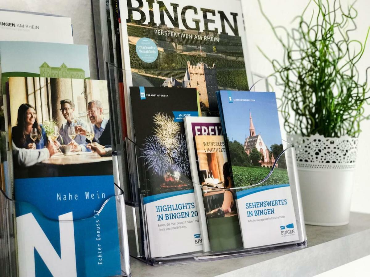 Schoene, Neue Ferienwohnung Am Rhein Und Mit Balkon Bingen am Rhein Eksteriør bilde