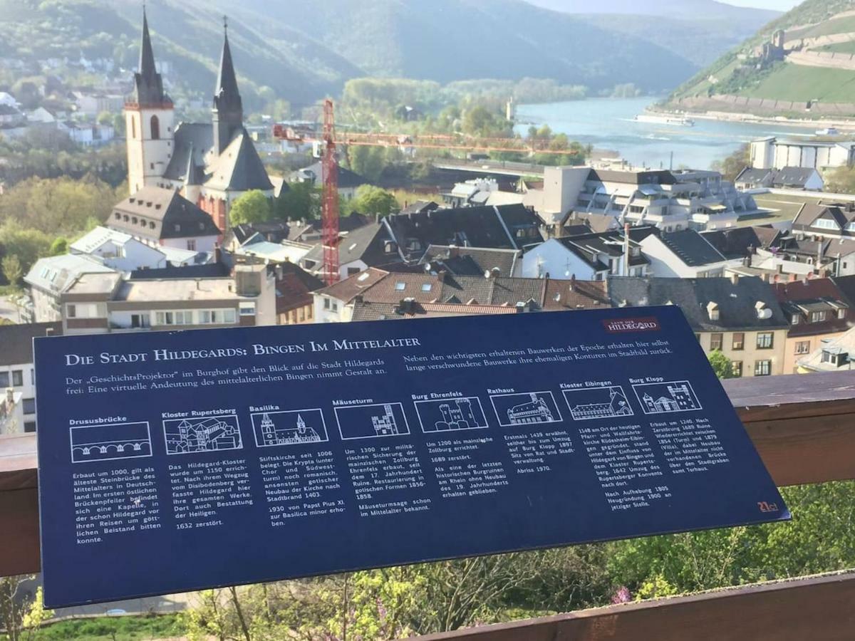 Schoene, Neue Ferienwohnung Am Rhein Und Mit Balkon Bingen am Rhein Eksteriør bilde